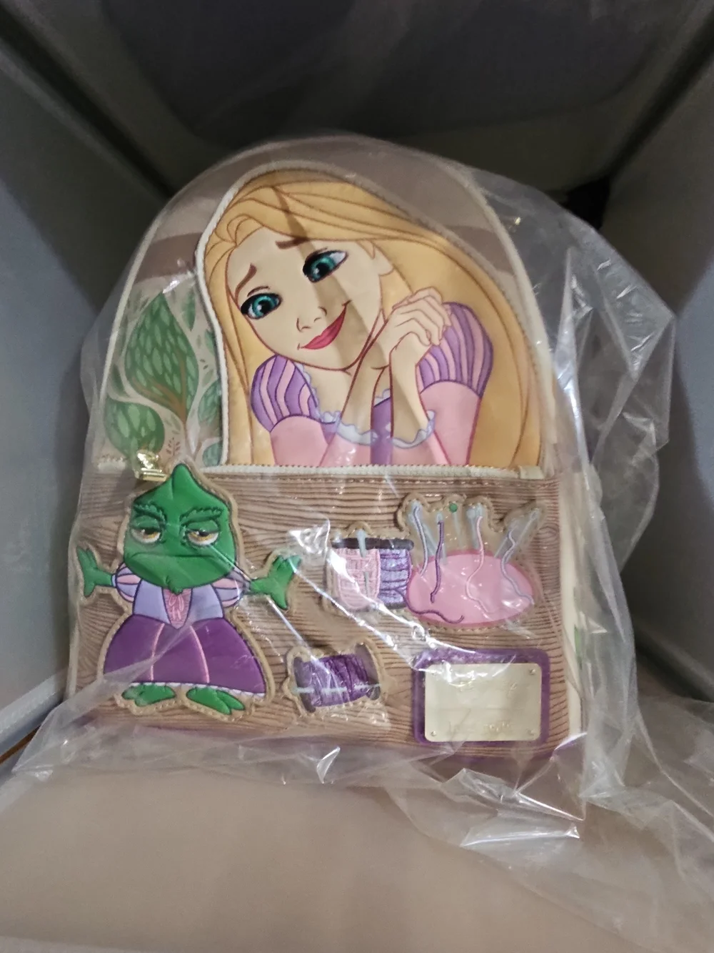 Rapunzel Kids Backpack - Pink & Purple